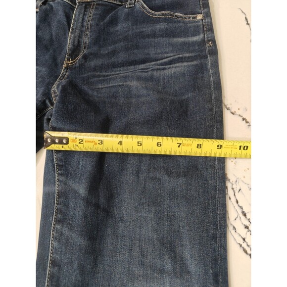 AG Adriano Goldschmied The Angel Jeans Womens 32R Blue Bootcut Flare Denim USA - Picture 5 of 14